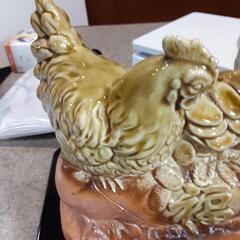 しがらき焼き　干支　とりの画像