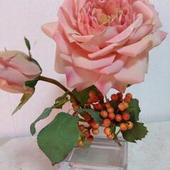 映えます！玄関に♥本物にしか見えない薔薇　の画像