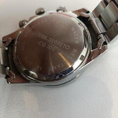 DOLCE SEGRETO ドルチェセグレート クロノグラフ メンズ 腕時計　未稼働品の画像
