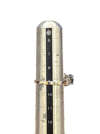 PT900 リング 9号 サファイア 0.72ct 4.3g ジュエリー プラチナ 貴金属 アクセサリー 指輪