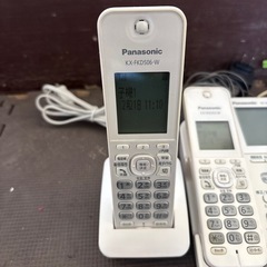 Panasonic 電話機 VE-GD72-W KX-FKD506-Wセットの画像