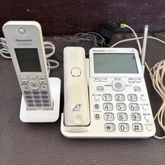 Panasonic 電話機 VE-GD72-W KX-FKD50...