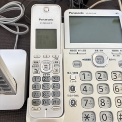 Panasonic 電話機 VE-GD72-W KX-FKD506-Wセットの画像