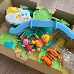 くまのプーさんえらべる回転6wayジムにへんしんメリーの画像
