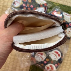 猫小銭ポーチの画像