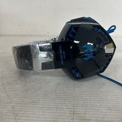 【ジモティ限定特価】 新品未使用 KOTION EACH G2000 ゲーミングヘッドホン ブルー 音量調節機能 ゲーム 有線タイプ Y0970の画像
