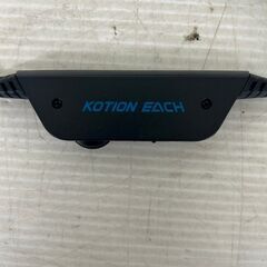 【ジモティ限定特価】 新品未使用 KOTION EACH G2000 ゲーミングヘッドホン ブルー 音量調節機能 ゲーム 有線タイプ Y0970の画像
