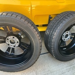 極美品エクリプス プリウスαジェイドレヴォーグストリーム7J 5H114.3215/50R17スタッドレス の画像
