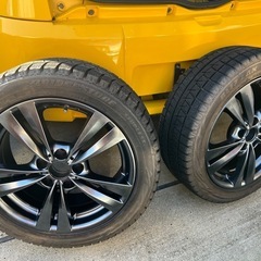 極美品エクリプス プリウスαジェイドレヴォーグストリーム7J 5H114.3215/50R17スタッドレス の画像