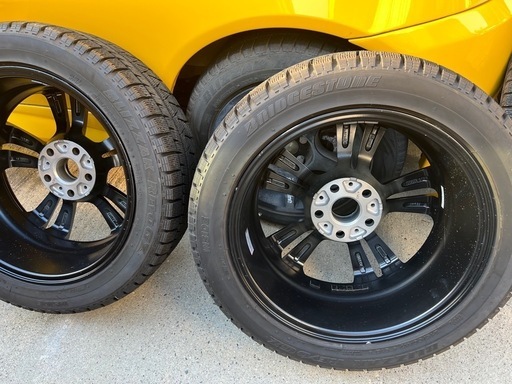 極美品エクリプス プリウスαジェイドレヴォーグストリーム7J 5H114.3215/50R17スタッドレス