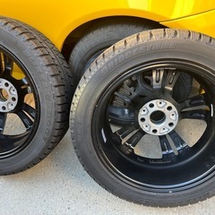 極美品エクリプス プリウスαジェイドレヴォーグストリーム7J 5H114.3215/50R17スタッドレス の画像