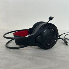 【ジモティ限定特価】 新品未使用 ゲーミングヘッドホン MP-01 有線タイプ Windows Mac 変換アダプタ付 ブラック Y0971の画像