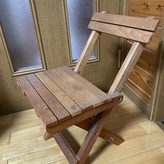 木製の椅子　手作り　無料