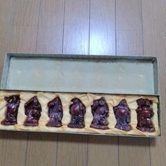 七福神　置物　陶器製　オブジェ　未使用　