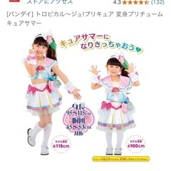 プリキュアの変身プリチューム（キュアサマー）の画像