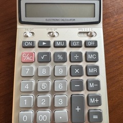 CASIO 12桁　電卓 ソーラー電池