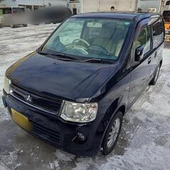 車検長期　三菱ｅｋワゴン　希少スライドドア　４ＷＤ　走行８万キロ...