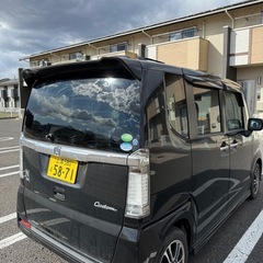 Nboxカスタム　バックモニタードラレコ付　スライドドア付の画像