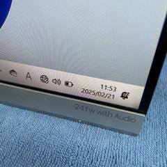 hp 24fw with Audio 23.8インチ モニターの画像