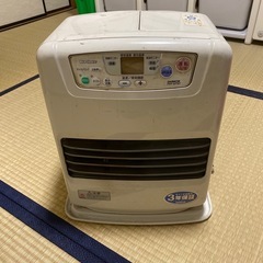 受け渡し予定者決定 石油ファンヒーターと灯油タンクセットの画像