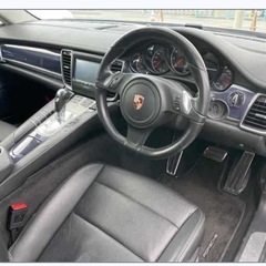 パナメーラ　ポルシェ　3.6L ブラック　修復歴なし　車検8年5月の画像