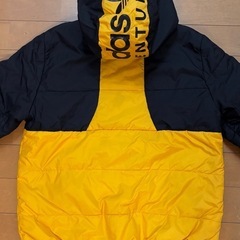 140 adidas アドベンチャー　中綿パデットジャケット　ブルゾンの画像