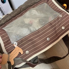 小型犬用 キャリーバッグ ボタン1ヶ所なしの画像