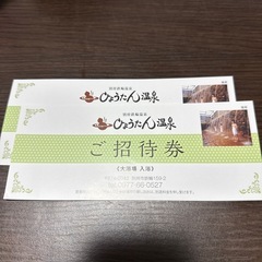 ひょうたん温泉入浴券の画像