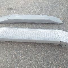 【なくてはならないアイテム😃】段差プレート スムーザー ◐サイズ小90✕25✕8 大110✕28✕10 😄個別売り可 1つの値段の画像