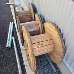 ケーブルドラム木製の画像