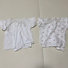 ベビー肌着2枚セット　60 メッシュ