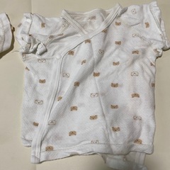 ベビー肌着2枚セット　60 メッシュの画像