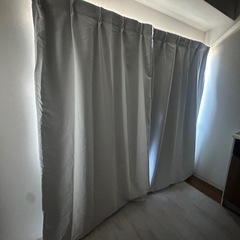 3か月使用✨✨遮光1級カーテン白