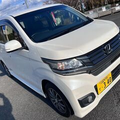 車検付！N-WGN カスタムGターボP！記録簿・Hレザー・クルコ...