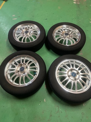 155 65 14 軽自動車　タイヤ　ホイール　セット