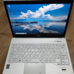 富士通ノートパソコン lifebook sh75/t SSD12...