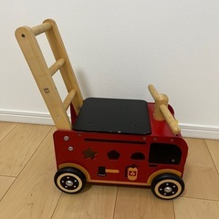 手押し車 消防車 の画像