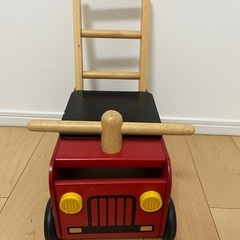 手押し車 消防車 の画像