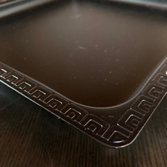 【新品未使用】ホットプレート　じゅじゅっ　箱付き　グリルプレート　26×26　鉄板　　木製ハンドル　アウトドア　バーベキューにも◎の画像