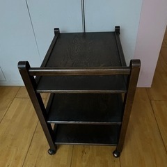 ワゴン　あげます　飛騨家具の画像