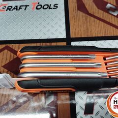 【新品】TACTIX 206209 ６角レンチ ８本セット  の画像