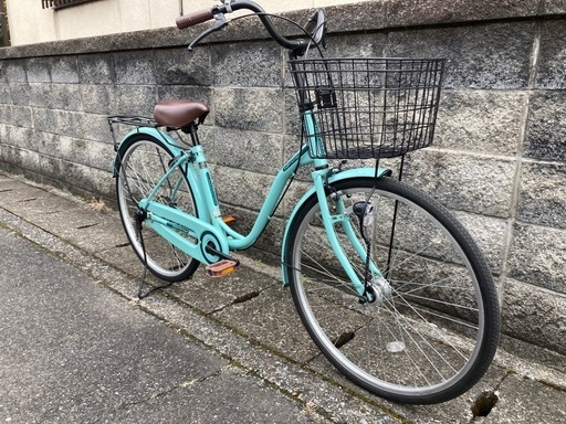 【26インチ自転車】美品❗️LEDオートライト仕様❗️アサヒサイクル製　若林自転車　膳所店　SALE中❗️