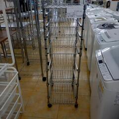 ★ジモティ割あり★  スチールラック シルバー H127×D46...