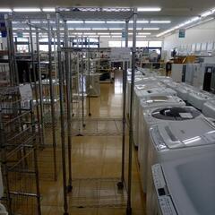 ★ジモティ割あり★  スチールラック シルバー H180×D45...