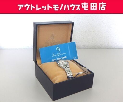 未使用 セントジョイナス レディース 腕時計 クオーツ 3337-02 電池切れ 箱付き Santo Joannes 札幌市 屯田店