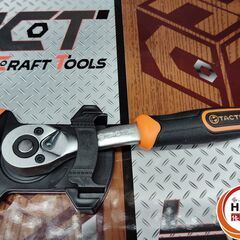 【新品】TACTIX 362001 1/4インチ ラチェットハンドル 