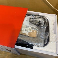 C6418】 !未使用品! お買得! BRUNO ブルーノ コンパクトホットプレート コンパクト プレート ブルー 2018年製 キッチン用品 キッチン家電 食卓の画像