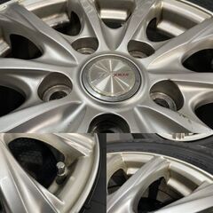 タイヤ新品 バランス済【YK iG52C 195/65R15】スタッドレス【Weds 15インチ 6J5HPCD114.3+53】トヨタ純正ナット必須 ヴォクシー等 (MTL648)クレジットカード QRコード決済可能の画像