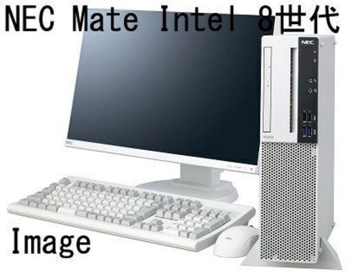 NEC Intel8世代Win11Pro正式対応[Mate PC-MRM28]使用時間少・美品・高速省エネ USB3.1Gen2 DP画面2/miniD-sub15VGA