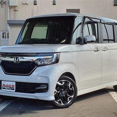 【自社ローン】 N BOXカスタム G･Lターボ HondaSENSING ☆☆【 独自審査の提携ローン120回☆☆ 】の画像